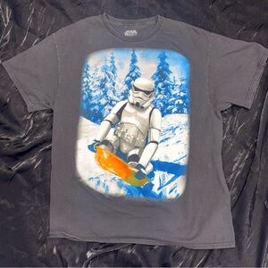 Star Wars Black and Blue Graphic Tee